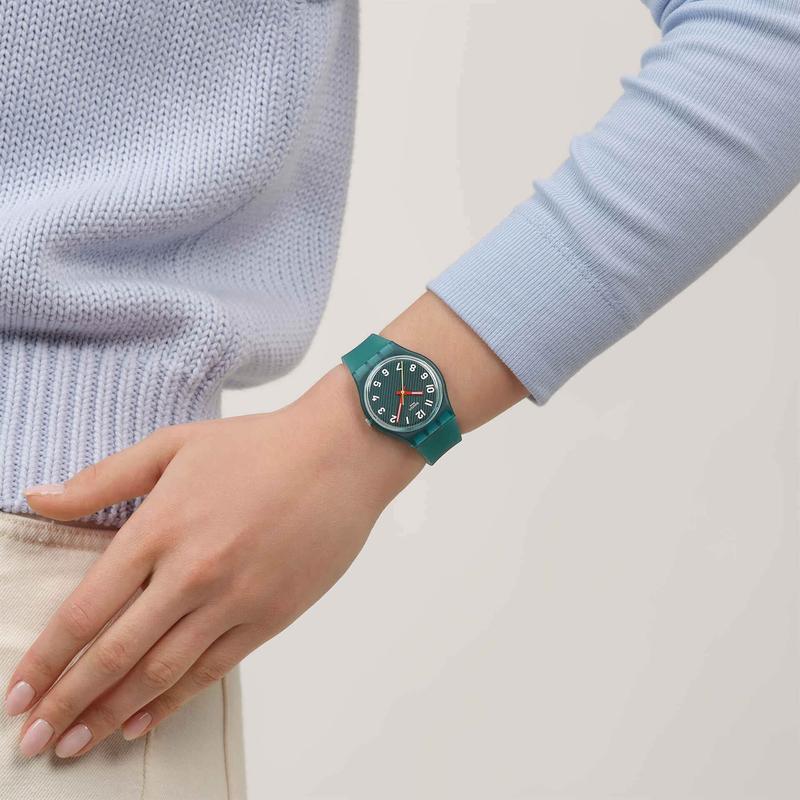 Swatch Wavelengths of Moss Watch SO28L100