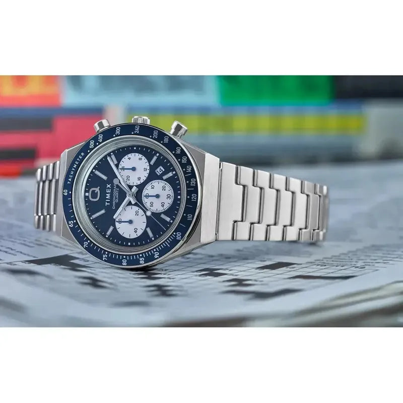 TIMEX Chronograph 40mm Stainless Steel Bracelet Watch