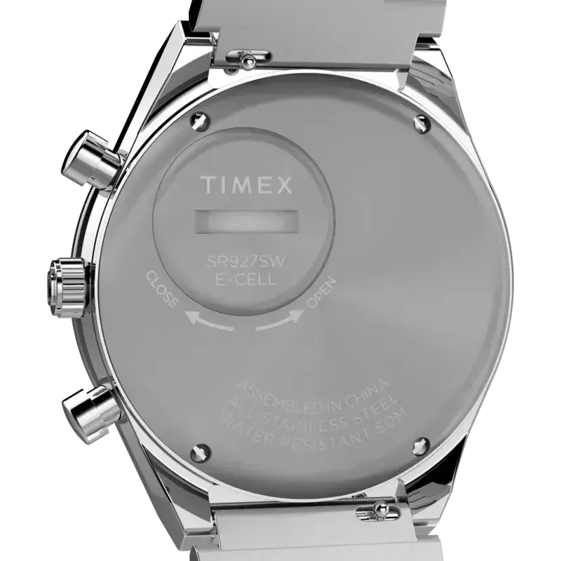 TIMEX Chronograph 40mm Stainless Steel Bracelet Watch