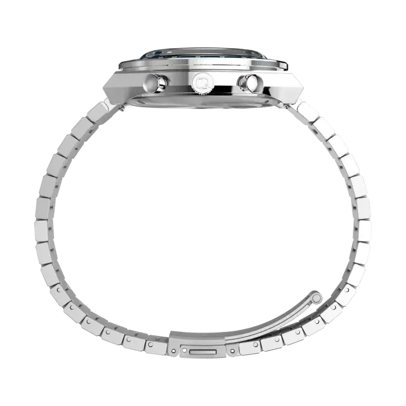 TIMEX Chronograph 40mm Stainless Steel Bracelet Watch
