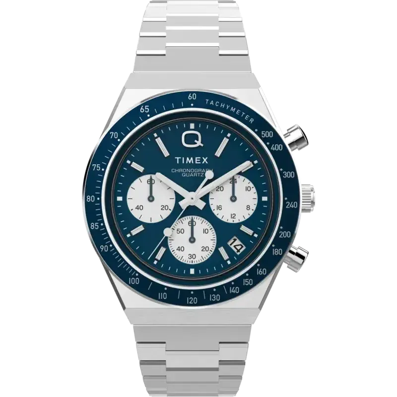 TIMEX Chronograph 40mm Stainless Steel Bracelet Watch