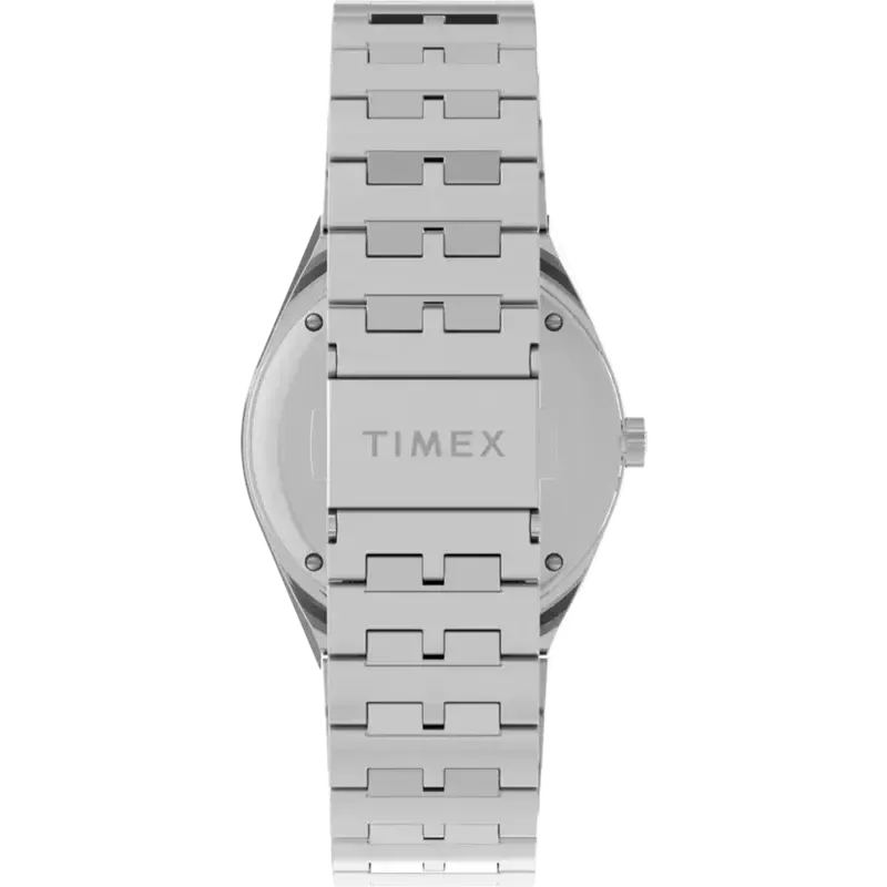 TIMEX GMT 38mm Stainless Steel Bracelet Watch