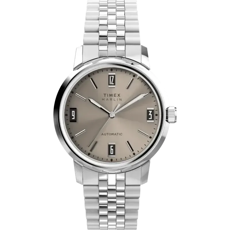 TIMEX Marlin® Automatic 40mm Stainless Steel Bracelet Watch