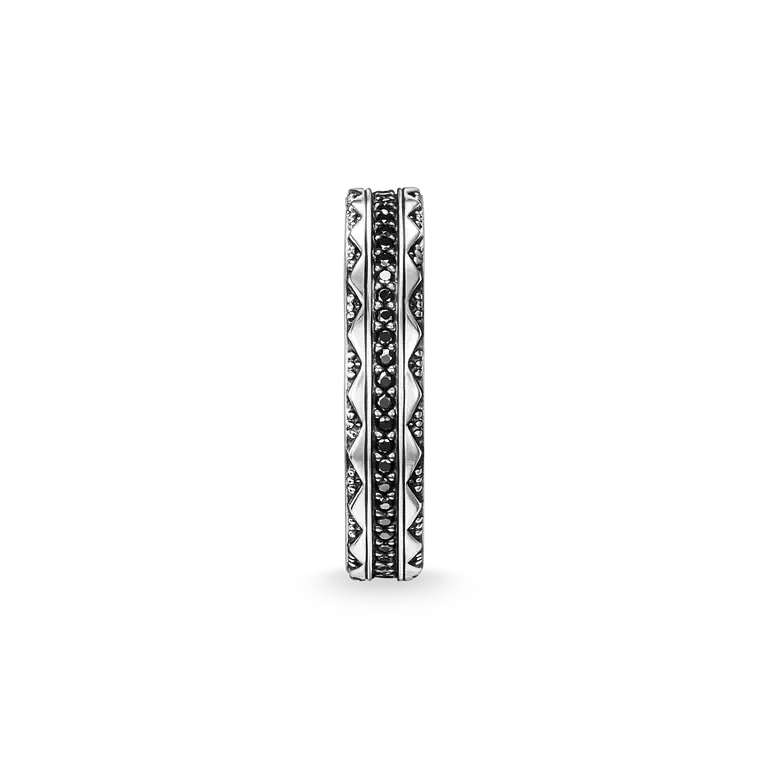 Thomas Sabo Men's Blackened Ring