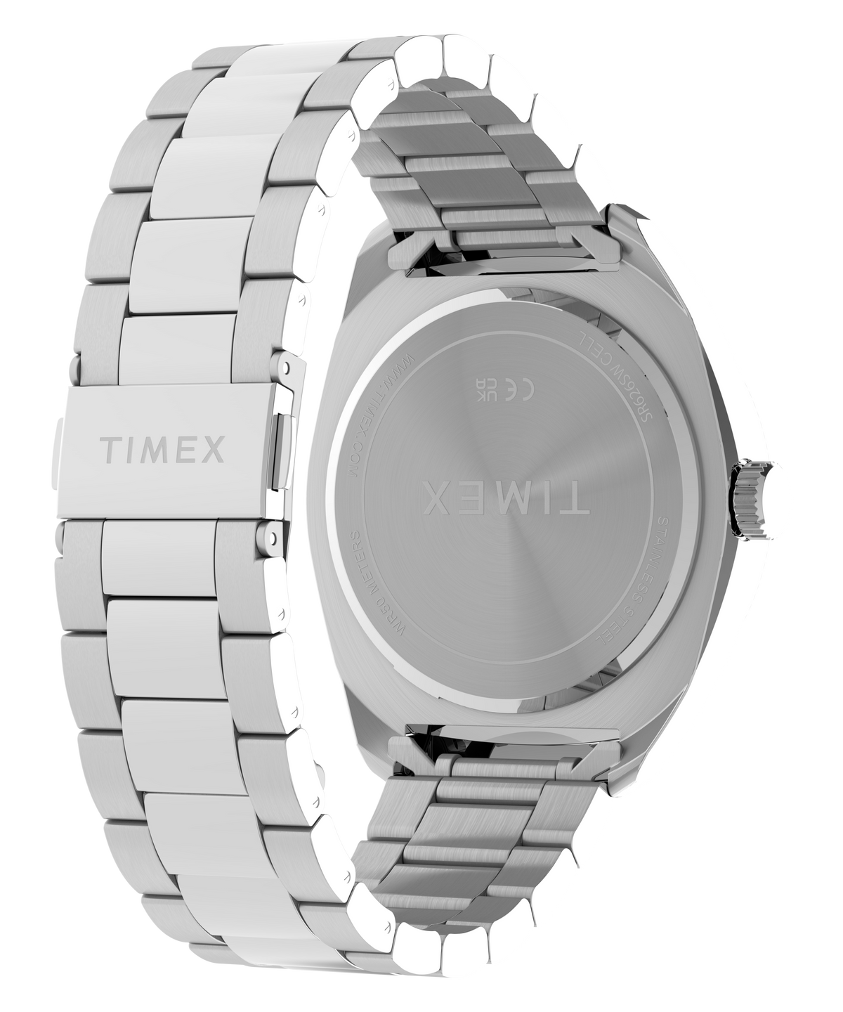 Timex Weston Stainless Steel Bracelet Watch Green Dial