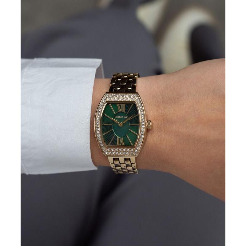 Cerruti 1881 Calliano Women's Green Dial Steel Watch