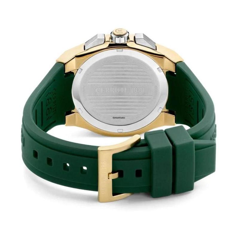 Cerruti 1881 Razzuolo Men's Quartz Green Dial 46mm Watch