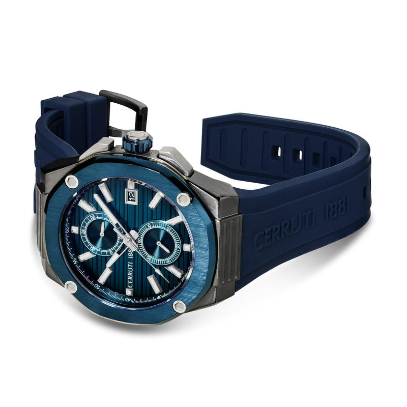 The Cerruti 1881 Razzuolo Round Blue Men CIWGQ0006902