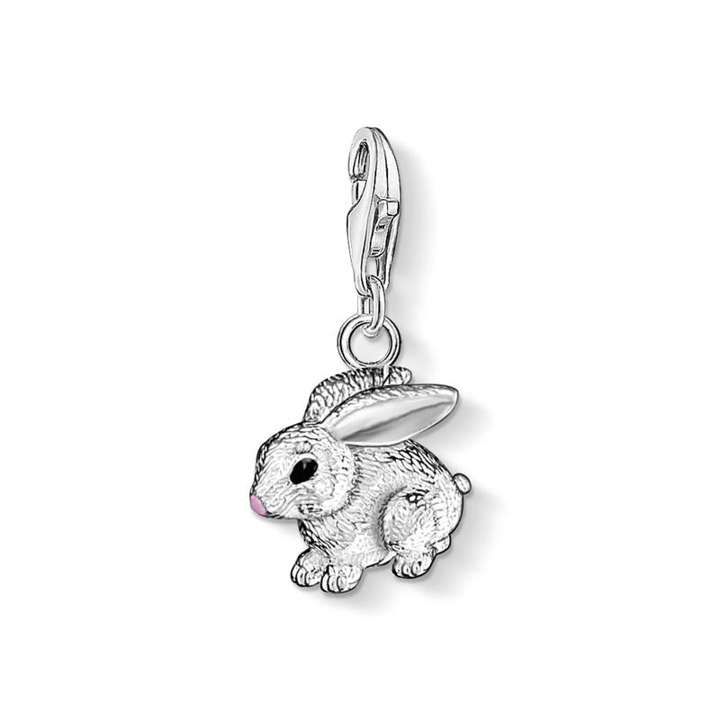 Thomas Sabo Adorable Sterling Silver Rabbit Charm