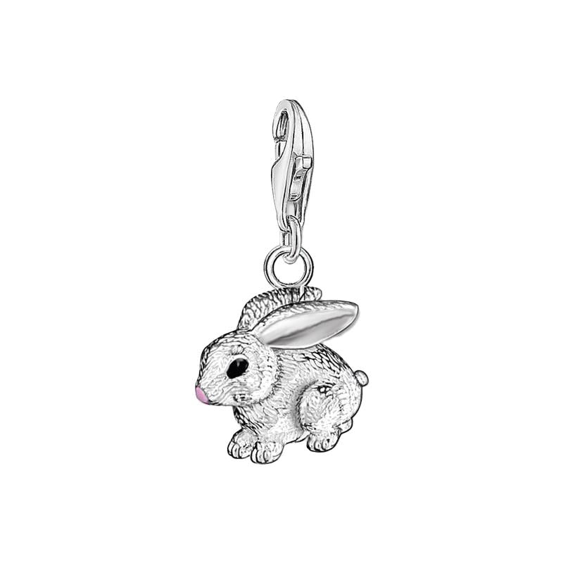 Thomas Sabo Adorable Sterling Silver Rabbit Charm