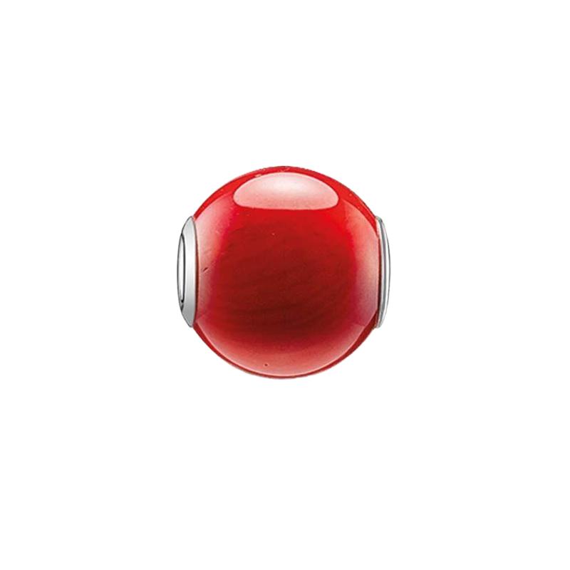 Thomas Sabo Bamboo Coral Red Karma Beads