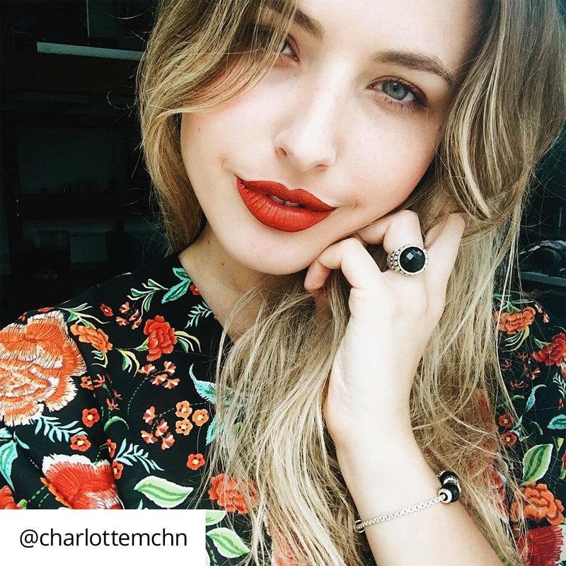 Thomas Sabo Bead - Obsidian Faceted