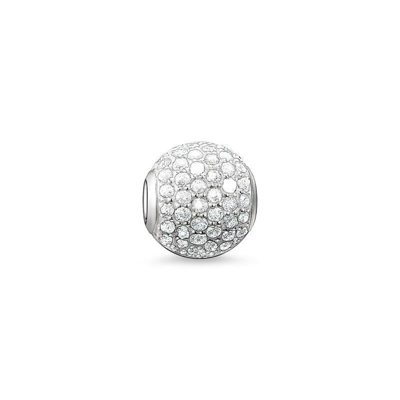 Thomas Sabo Bead white pavé