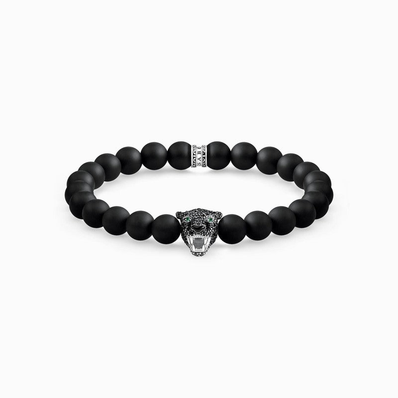 Thomas Sabo Bracelet - Black Cat - Onyx