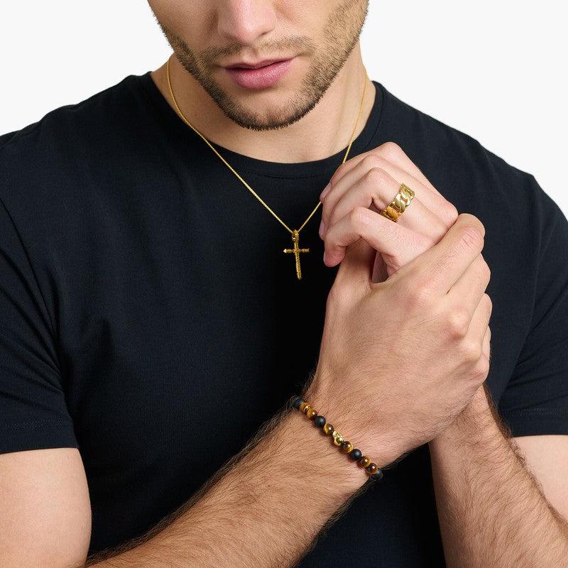 Thomas Sabo Bracelet - Skull - Brown