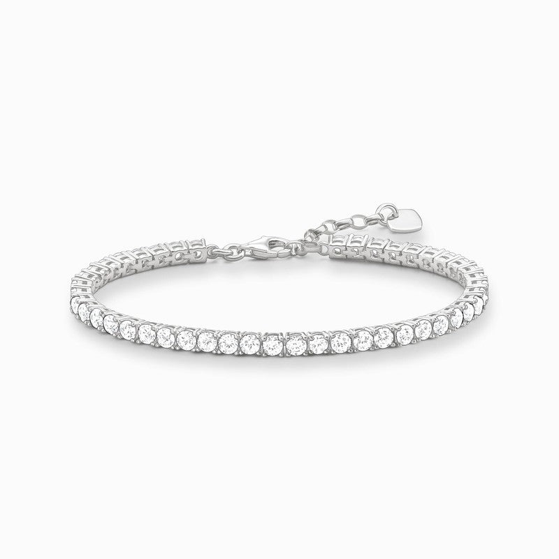 Thomas Sabo Bracelet - Tennis With White Stones