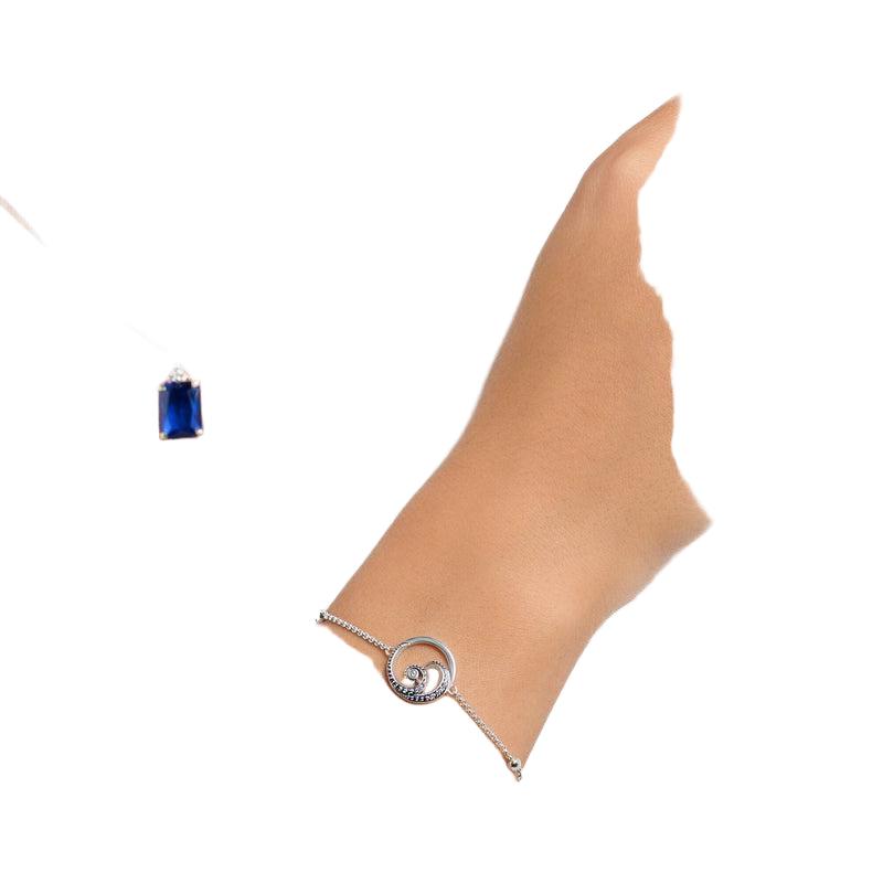 Thomas Sabo Bracelet wave with stones