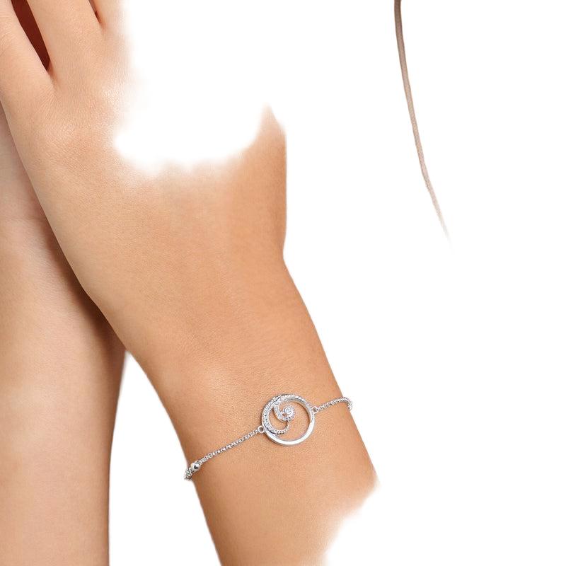 Thomas Sabo Bracelet wave with stones