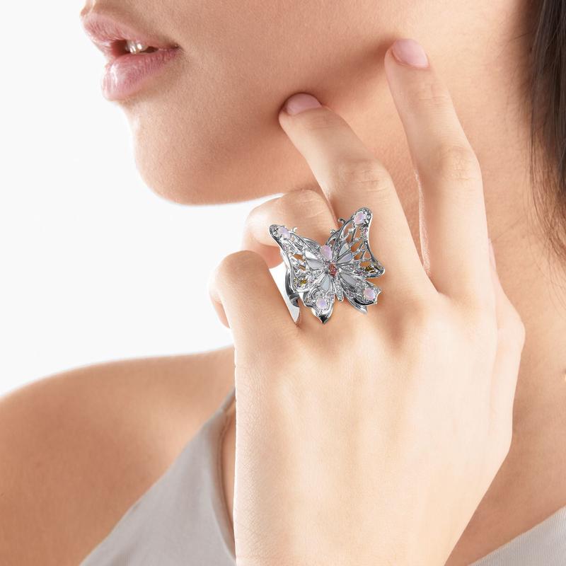Thomas Sabo Butterfly Silver Ring