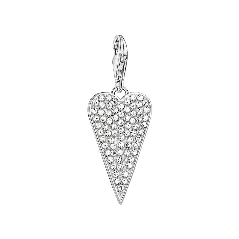 Thomas Sabo CHARM Pendant Heart Pave