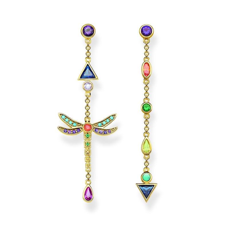 Thomas Sabo CZ Dragonfly Earrings
