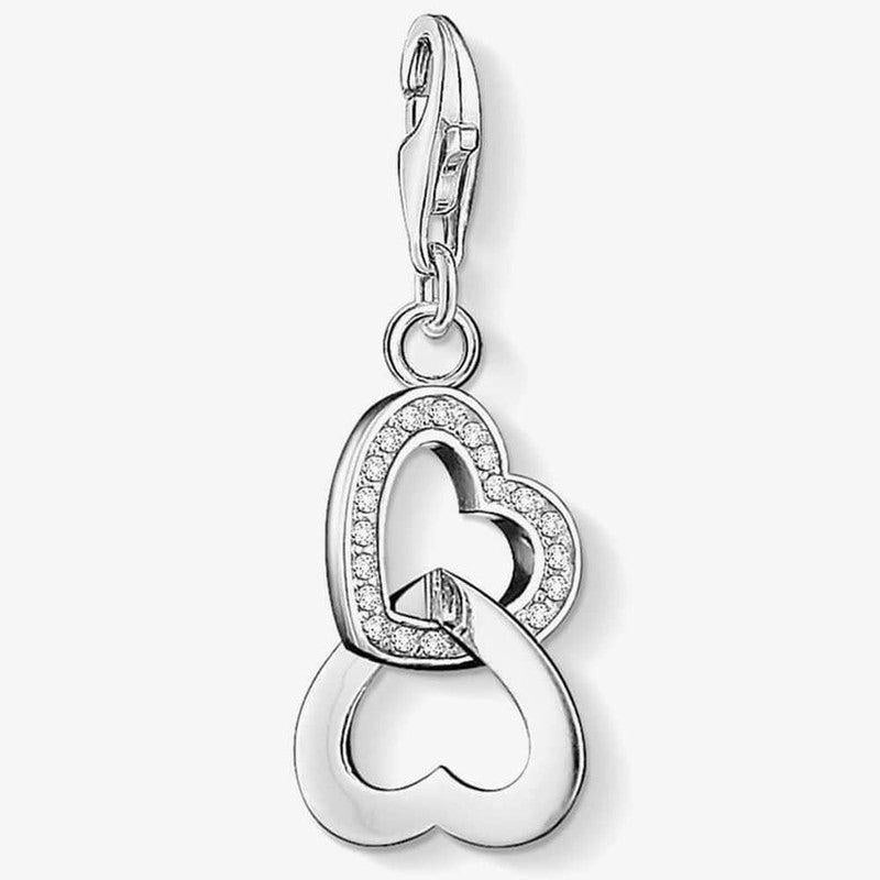 Thomas Sabo CZ Hearts Charm
