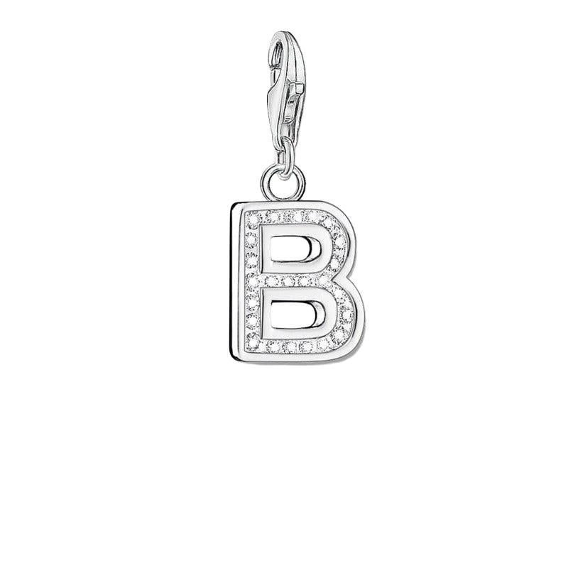 Thomas Sabo CZ Letter B Charm