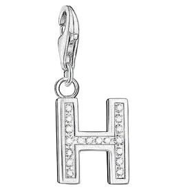Thomas Sabo CZ Letter H Charm