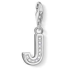 Thomas Sabo CZ Letter J Charm