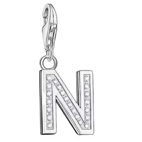 Thomas Sabo CZ Letter N Charm