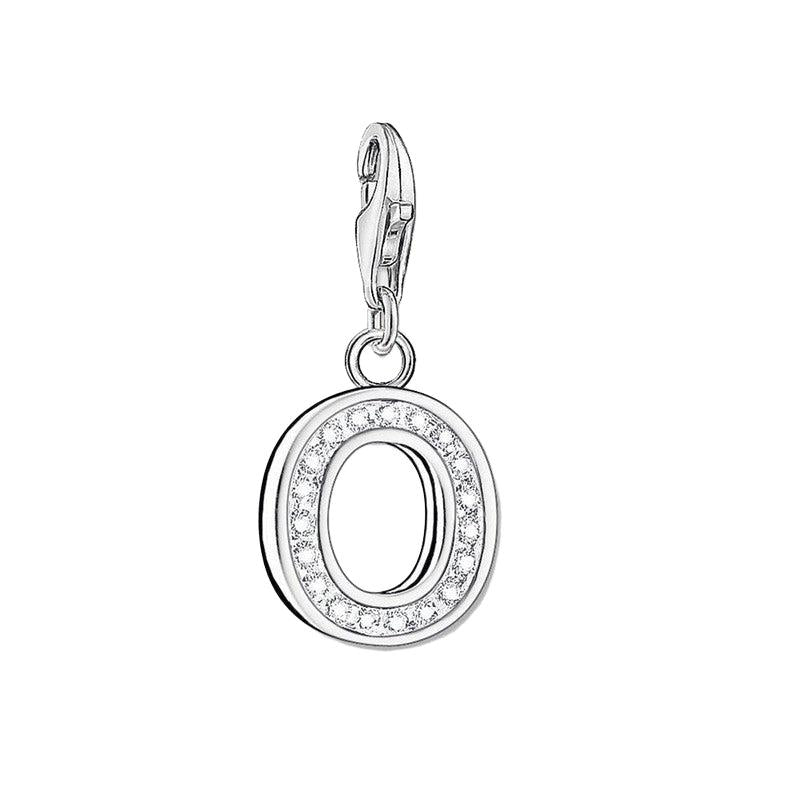 Thomas Sabo CZ Letter O Charm