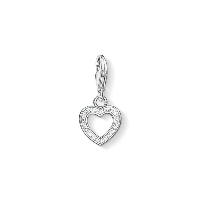Thomas Sabo CZ Open Heart Charm