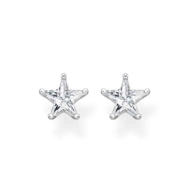 Thomas Sabo CZ Star Small Stud Earrings