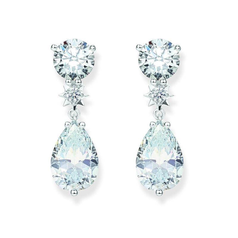 Thomas Sabo CZ Teardrop Earrings
