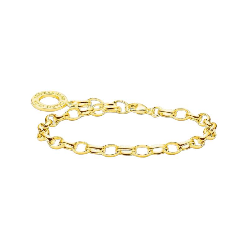 Thomas Sabo Charm Bracelet - Classic Gold Plated