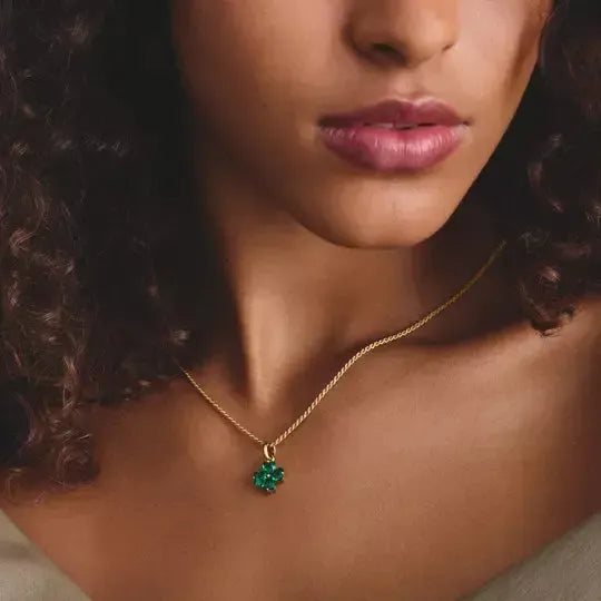 THOMAS SABO Charm Club Connect Cloverleaf Gold Charm