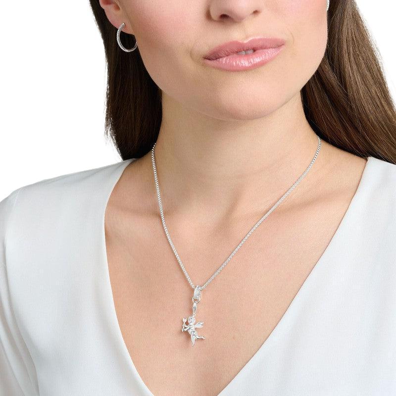 Thomas Sabo Charm Pendant - Cupid Angel - Silver