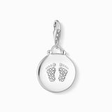 Thomas Sabo Charm Pendant - Disc - Baby Footprint