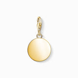 Thomas Sabo Charm Pendant - Disc - Gold