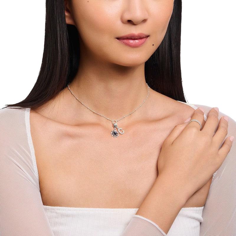Thomas Sabo Charm Pendant Letter C with White Stones