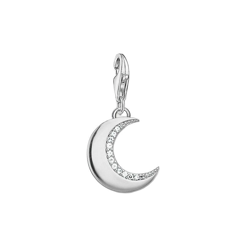 Thomas Sabo Charm Pendant - Moon - Silver