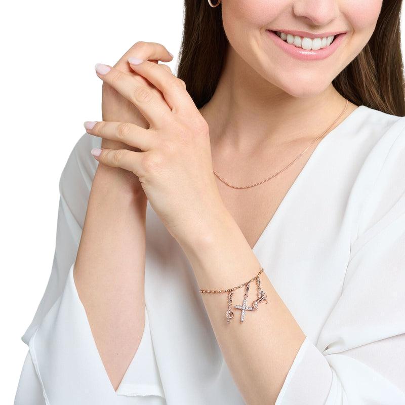Thomas Sabo Charm Pendant Musical Clef Rose Gold