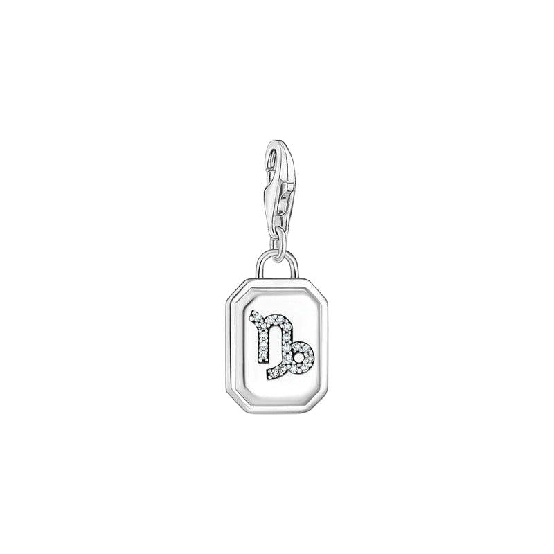 Thomas Sabo Charm Pendant - Zodiac Sign Capricorn with Zirconia