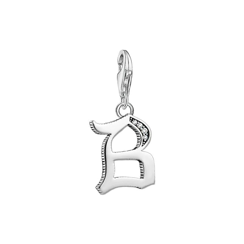 Thomas Sabo Charm pendant letter B silver