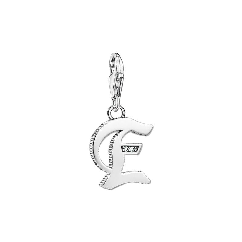 Thomas Sabo Charm pendant letter E silver