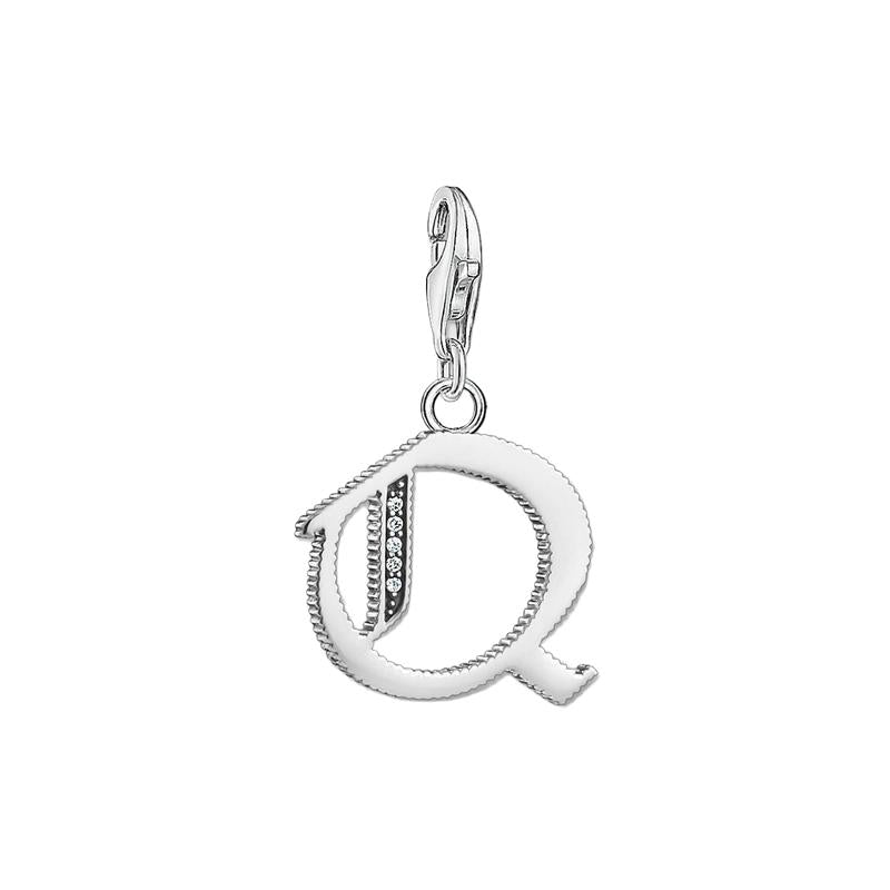 Thomas Sabo Charm pendant letter Q silver