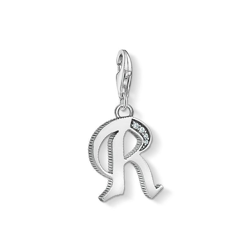 Thomas Sabo Charm pendant letter R silver