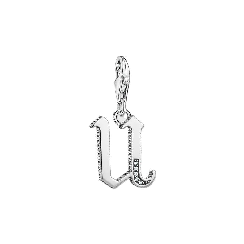 Thomas Sabo Charm pendant letter U silver