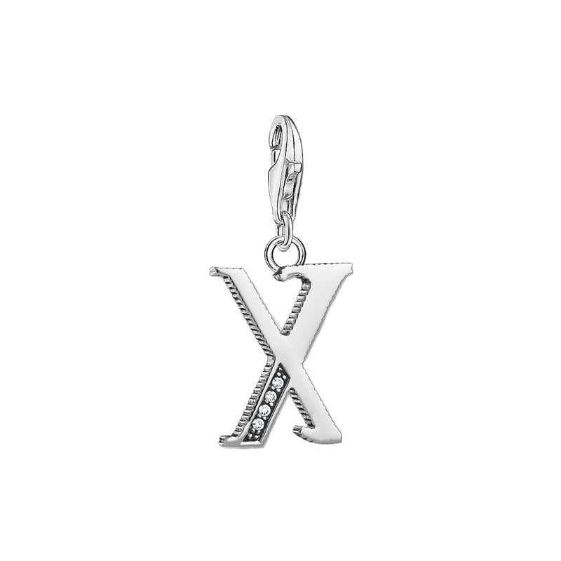 Thomas Sabo Charm pendant letter X silver