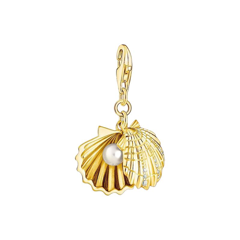 Thomas Sabo Charm pendant shell gold